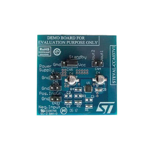 STEVAL-CCA037V1 STMicroelectronics                                                                    BOARD DEMO FOR TS4990