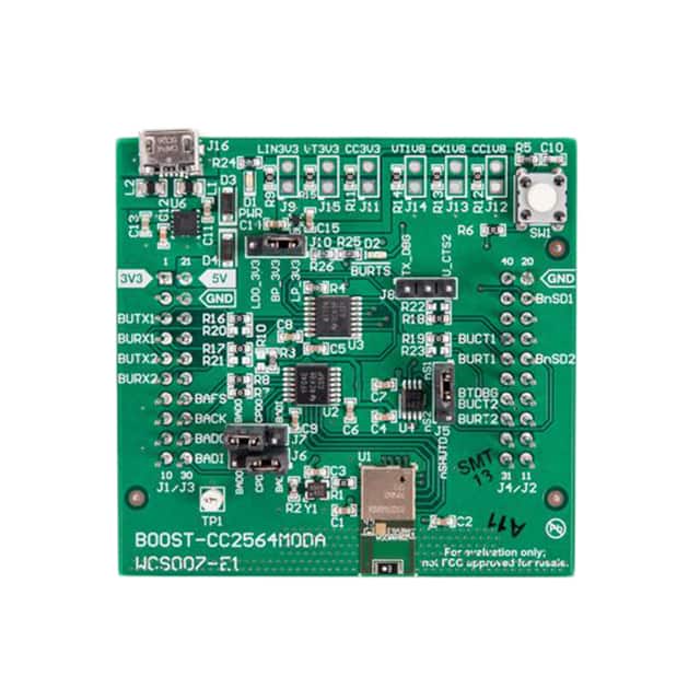 BOOST-CC2564MODA Texas Instruments                                                                    BOOSTERPACK PLUG-IN MOD W/ANT