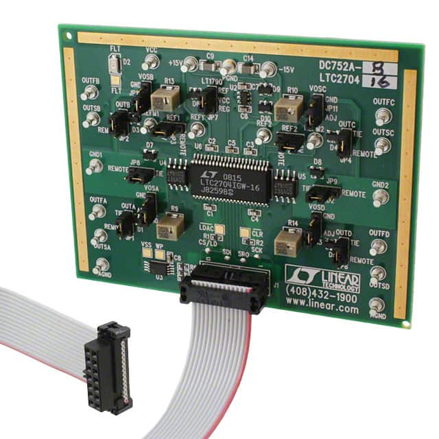 DC752A-B Linear Technology/Analog Devices                                                                    BOARD DAC LTC2704-16