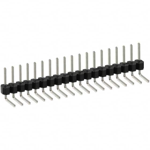 PEC19SBBN Sullins Connector Solutions                                                                    CONN HEADER .100 SINGL R/A 19POS