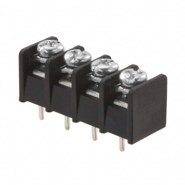 4DB-P108-04 TE Connectivity AMP Connectors                                                                    CONN BARRIER STRIP 4CIRC 0.325