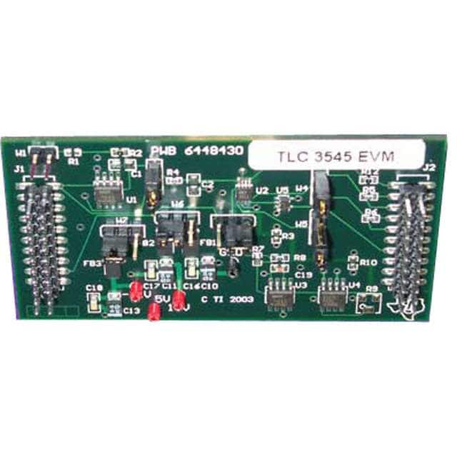 TLC3545EVM Texas Instruments                                                                    EVAL MOD FOR TLC3545