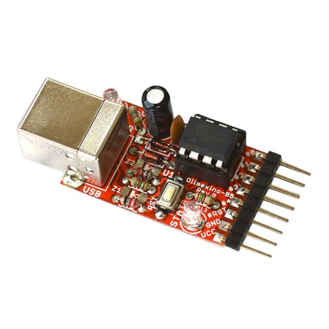 OLIMEXINO-85-ASM Olimex LTD                                                                    BD ARDUINO LITTLE WIRE ATTINY85