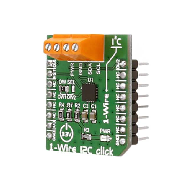 MIKROE-2750 MikroElektronika                                                                    1-WIRE I2C CLICK