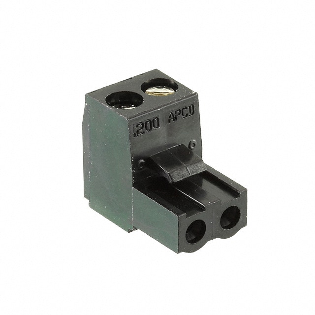 ELFP02210 Amphenol PCD                                                                    TERM BLOCK PLUG 2POS STR 5.08MM