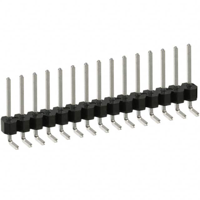 PEC15SGAN Sullins Connector Solutions                                                                    CONN HEADER .100 SINGL R/A 15POS