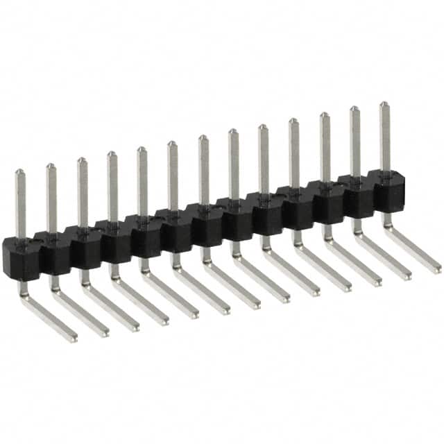 PEC13SBCN Sullins Connector Solutions                                                                    CONN HEADER .100 SINGL R/A 13POS