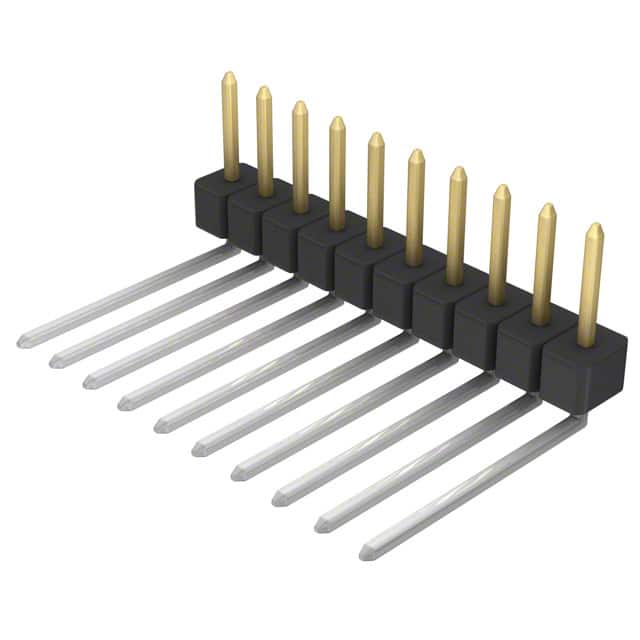 PBC10SBEN Sullins Connector Solutions                                                                    CONN HEADER .100 SINGL R/A 10POS