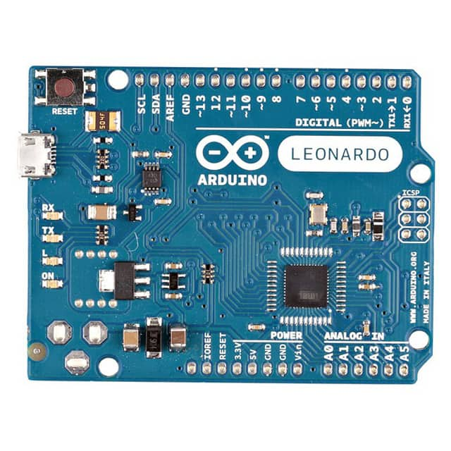 A000052 Arduino                                                                    ARDUINO LEONARDO WITHOUT HEADERS