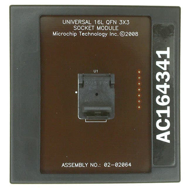 AC164341 Microchip Technology                                                                    MODULE SKT MPLAB PM3 16-PQFN