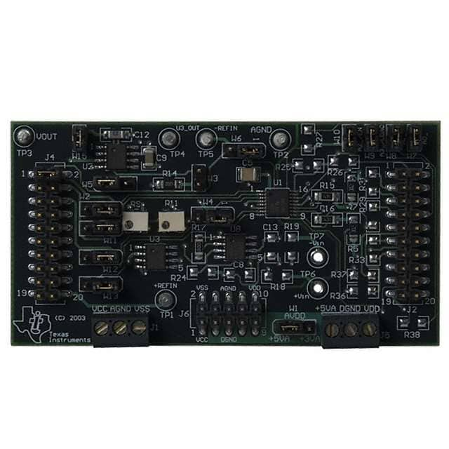 DAC7573EVM Texas Instruments                                                                    EVALUATION MODULE FOR DAC7573