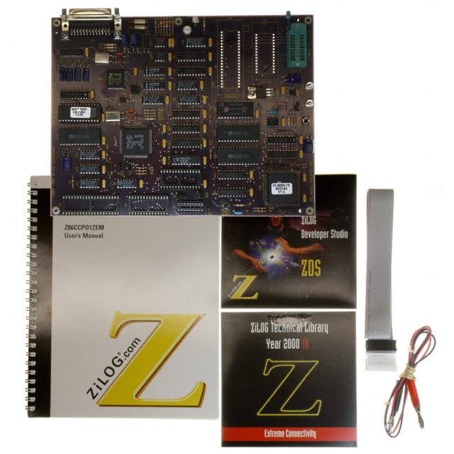 Z86CCP01ZEM Zilog                                                                    Z8 EMULATOR/PROGRAMMER BOARD