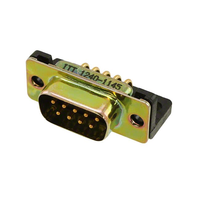 DEMM-9P-L ITT Cannon, LLC                                                                    CONN D-SUB PLUG 9POS R/A SOLDER