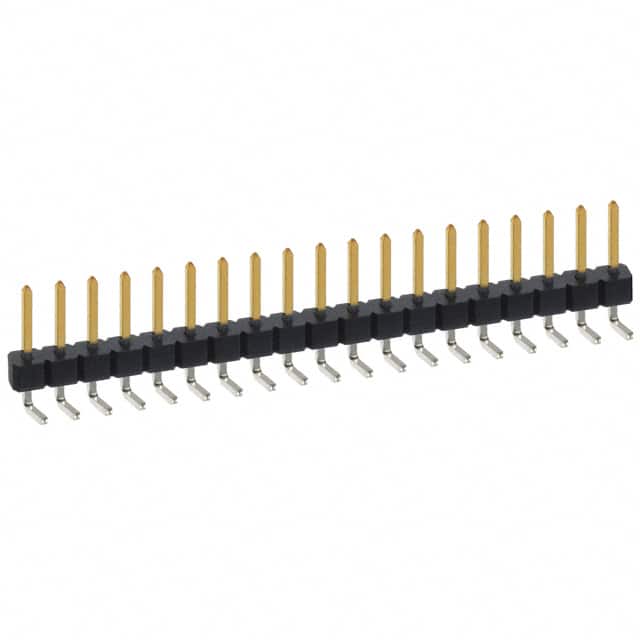 PBC19SBAN Sullins Connector Solutions                                                                    CONN HEADER .100 SINGL R/A 19POS