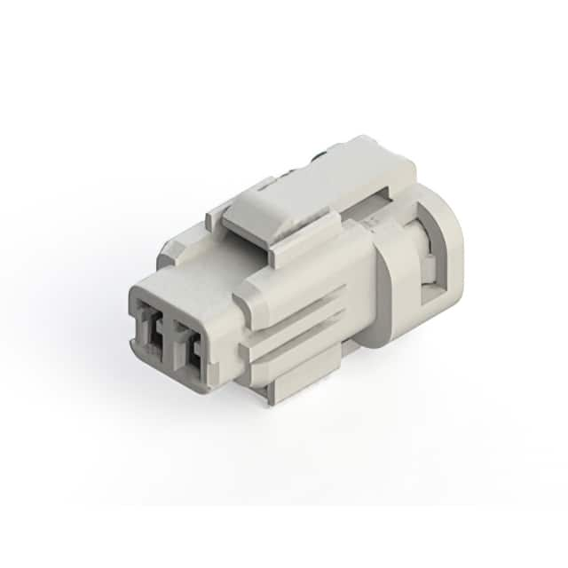 560-002-000-211 EDAC Inc.                                                                    2 PIN RECEPTACLE (WHITE)