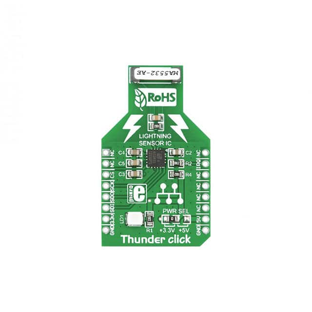 MIKROE-1444 MikroElektronika                                                                    BOARD THUNDER CLICK