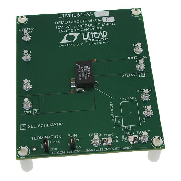 DC1645A-C Linear Technology/Analog Devices                                                                    BOARD EVAL LTM8061-8.2