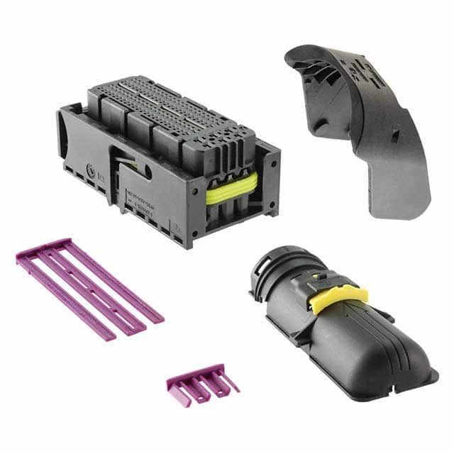 284743-1 TE Connectivity AMP Connectors                                                                    94 POS CONN+COVER AND CPS KIT