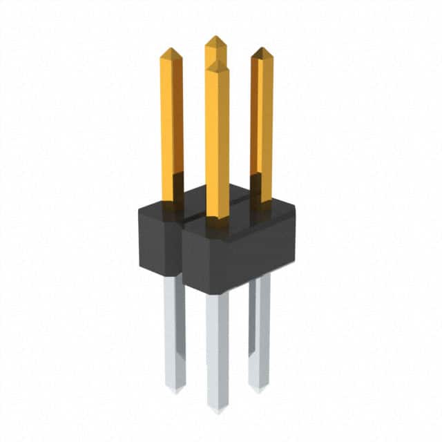 PBC02DABN Sullins Connector Solutions                                                                    CONN HEADER .100 DUAL STR 4POS