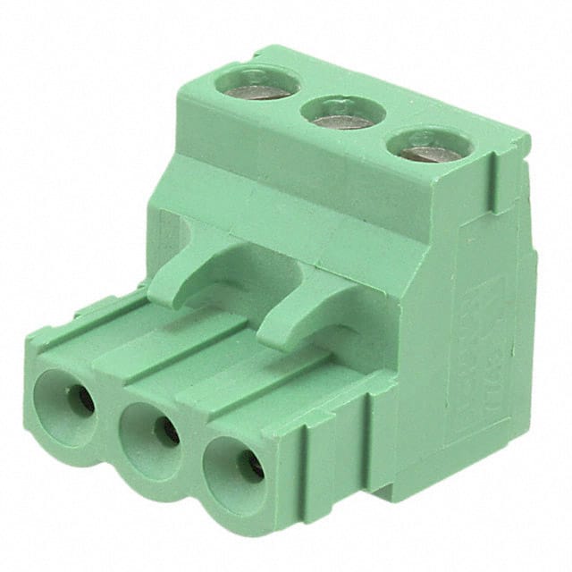 282805-3 TE Connectivity AMP Connectors                                                                    TERM BLOCK PLUG 3POS STR 5MM