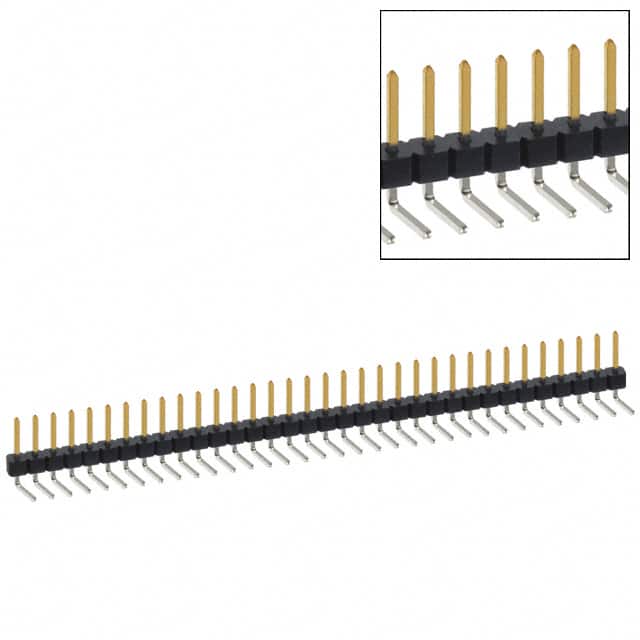 PBC35SBBN Sullins Connector Solutions                                                                    CONN HEADER .100 SINGL R/A 35POS