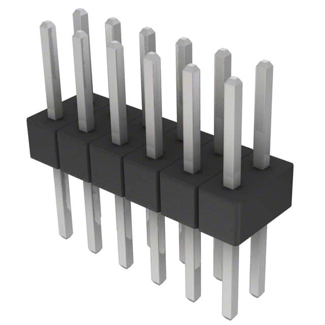 PEC06DABN Sullins Connector Solutions                                                                    CONN HEADER .100 DUAL STR 12POS