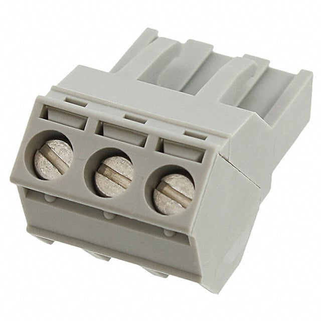 1719125 Phoenix Contact                                                                    TERM BLOCK PLUG 3POS 5.08MM