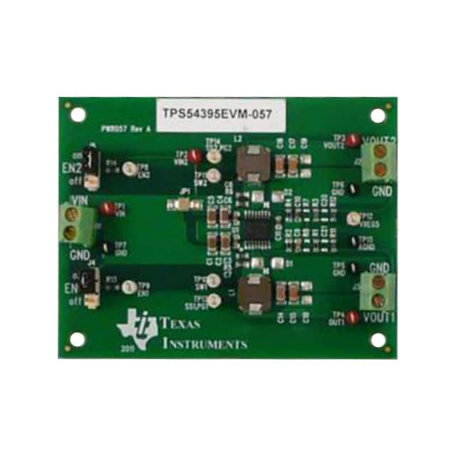 TPS54395EVM-057 Texas Instruments                                                                    EVAL MODULE FOR TPS54395-057