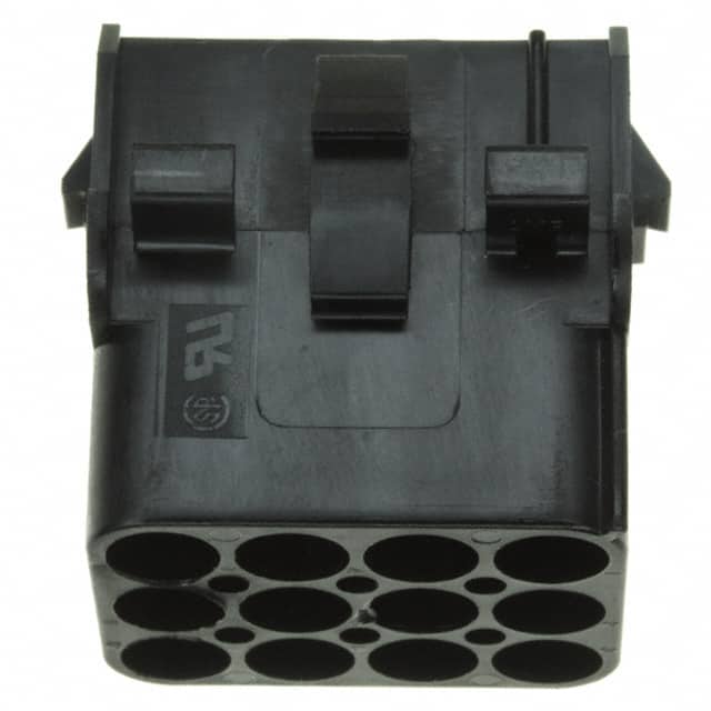 1-480709-9 TE Connectivity AMP Connectors                                                                    CONN U-MNL CAP 12POS 94V-2 BLK