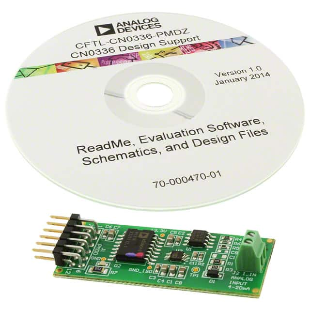 EVAL-CN0336-PMDZ Analog Devices Inc.                                                                    PMOD BOARD 12BIT 300KSPS ADC