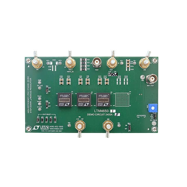 DC2455A-B Linear Technology/Analog Devices                                                                    DEMO BOARD FOR LTM4650-1