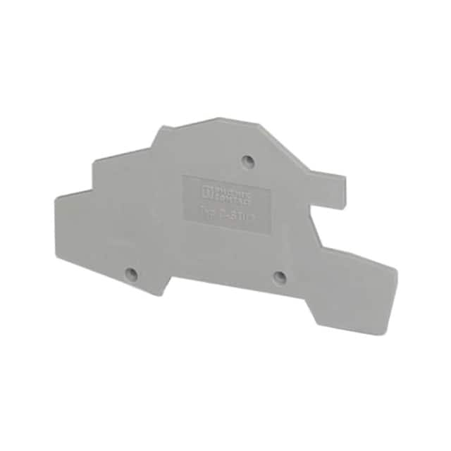 3030844 Phoenix Contact                                                                    TERM BLOCK END COVER