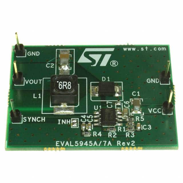 EVAL5945A STMicroelectronics                                                                    BOARD EVALUATION FOR L5945A