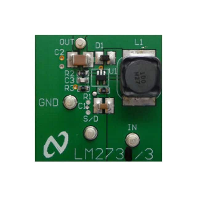 LM2733YEVAL Texas Instruments                                                                    BOARD EVALUATION LM2733Y