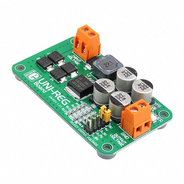 MIKROE-482 MikroElektronika                                                                    BOARD UNI-REG LM2576