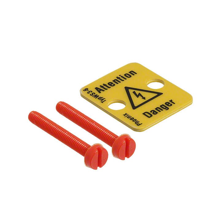 1004115 Phoenix Contact                                                                    LABEL WARNING SIGN 6MM