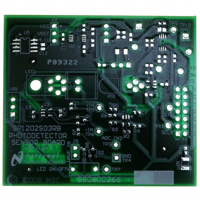 SP1202S03RB-PCB/NOPB Texas Instruments                                                                    WEBENCH BARE BD PHOTO TIA