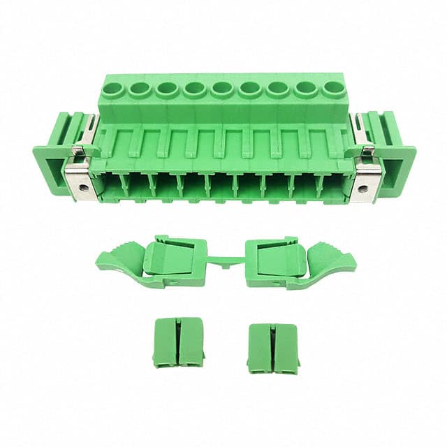 1716687 Phoenix Contact                                                                    TERM BLK HEADER 9POS GREEN