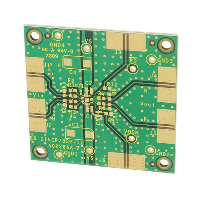 ADA4950-1YCP-EBZ Analog Devices Inc.                                                                    BOARD EVAL FOR ADA4950-1YCP