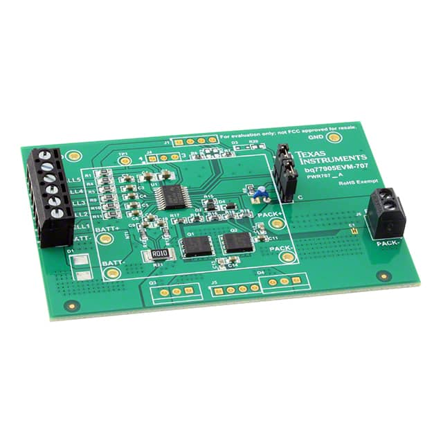 BQ77905EVM-707 Texas Instruments                                                                    EVAL BOARD FOR BQ77905