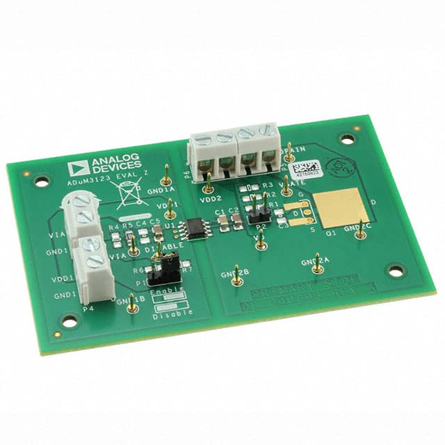 EVAL-ADUM3123EBZ Analog Devices Inc.                                                                    EVAL BOARD FOR ADUM3123