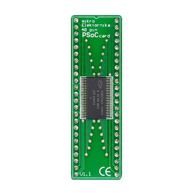 MIKROE-44 MikroElektronika                                                                    MCU BOARD WITH PSOC CY8C27643