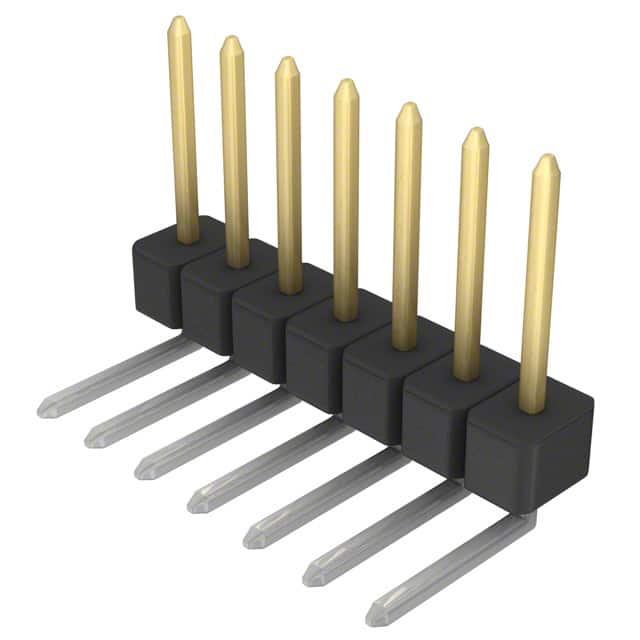 PBC07SGBN Sullins Connector Solutions                                                                    CONN HEADER .100 SINGL R/A 7POS