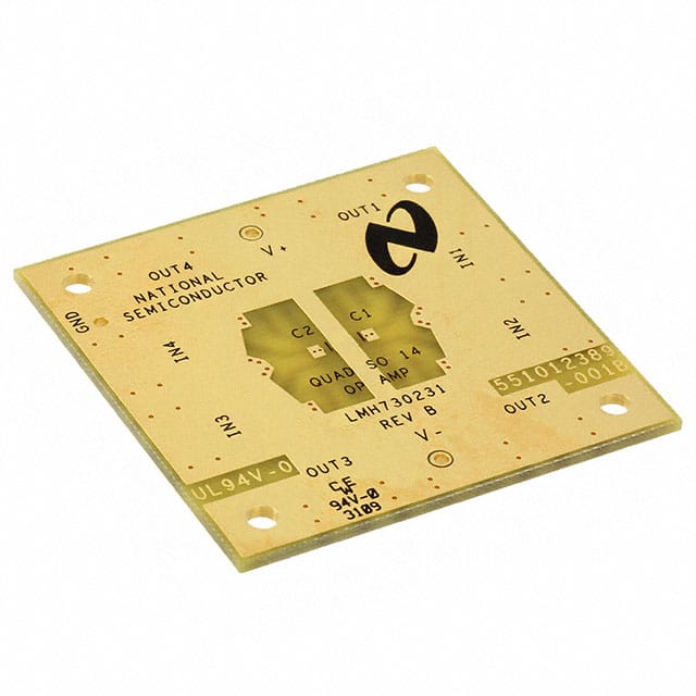 LMH730231/NOPB Texas Instruments                                                                    EVALUATION BOARD