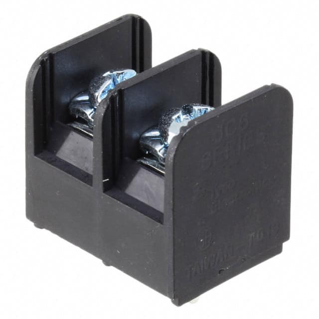 JC6-P108-02 TE Connectivity AMP Connectors                                                                    CONN BARRIER STRIP 2CIRC 0.375