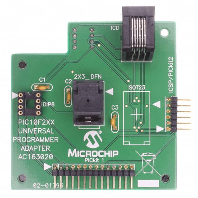 AC163020-2 Microchip Technology                                                                    ADAPTER PROGRAM PIC10F 2X3 DFN