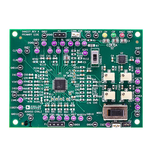 AD8452-EVALZ Analog Devices Inc.                                                                    ANALOG FRONT END