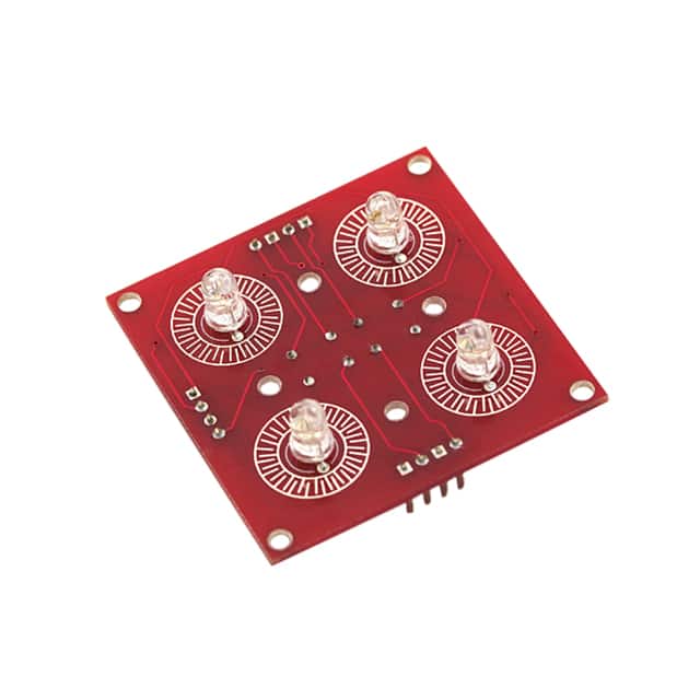 COM-09277 SparkFun Electronics                                                                    BUTTON PAD 2X2 - BREAKOUT PCB