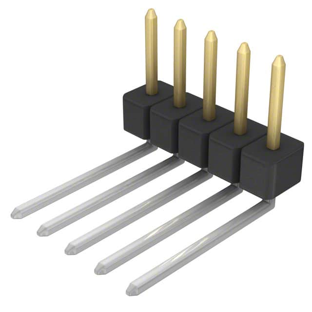 PBC05SBDN Sullins Connector Solutions                                                                    CONN HEADER .100 SINGL R/A 5POS