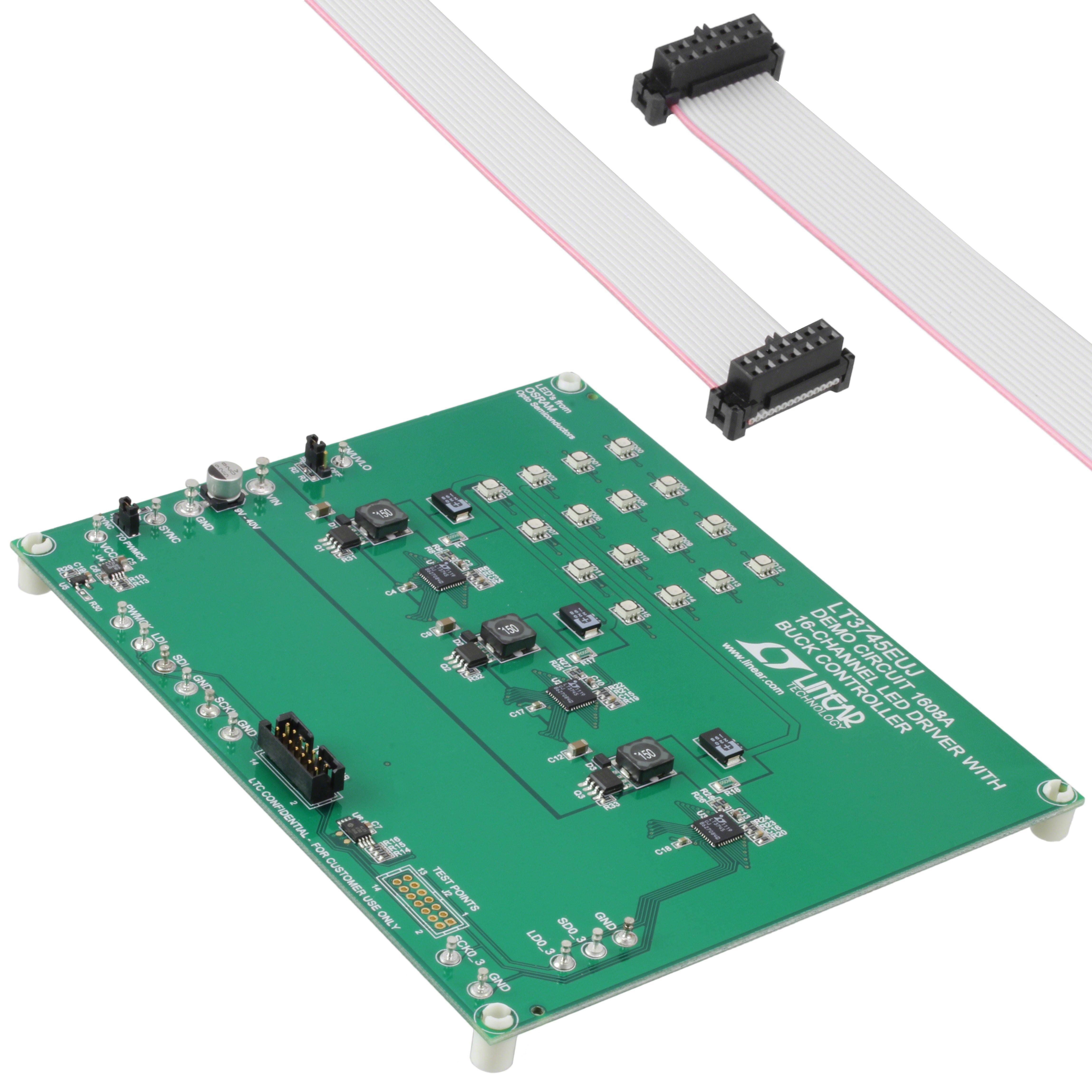 DC1608A Linear Technology/Analog Devices                                                                    BOARD EVAL FOR LT3745